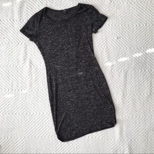 Grey dress.
